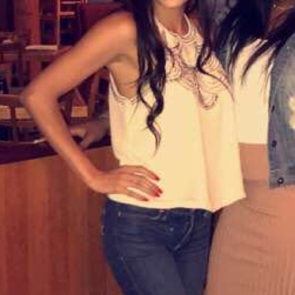 Beaded Halter Top - Picture 5 of 5